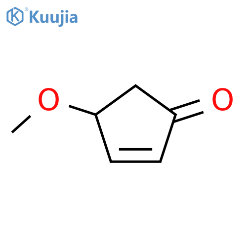 2-Cyclopenten-1-one,4-methoxy-(9CI) structure