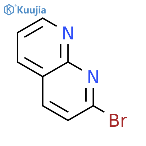 2-Bromo-1,8-naphthyridine structure
