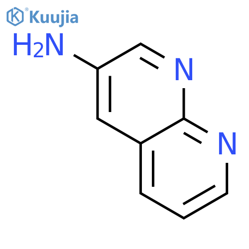 1,8-naphthyridin-3-amine structure