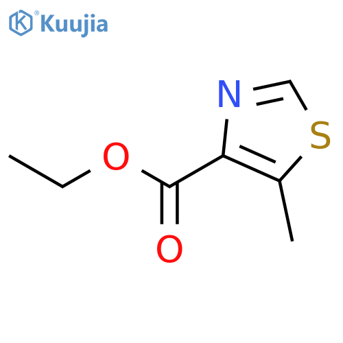 Ethyl 5-methylthiazole-4-carboxylate structure