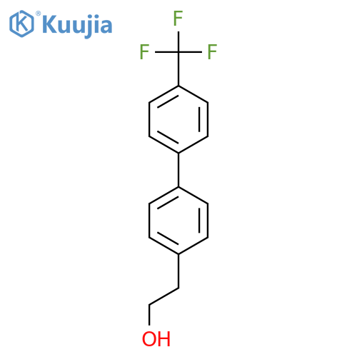 [1,1'-Biphenyl]-4-ethanol, 4'-(trifluoromethyl)- structure