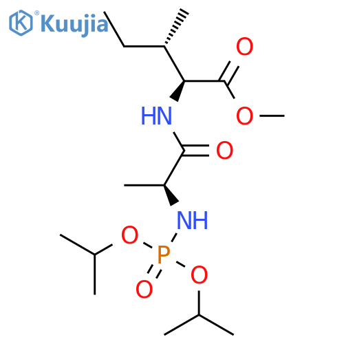 L-ISOLEUCINE, N-[BIS(1-METHYLETHOXY)PHOSPHINYL]-L-ALANYL-, METHYL ESTER structure
