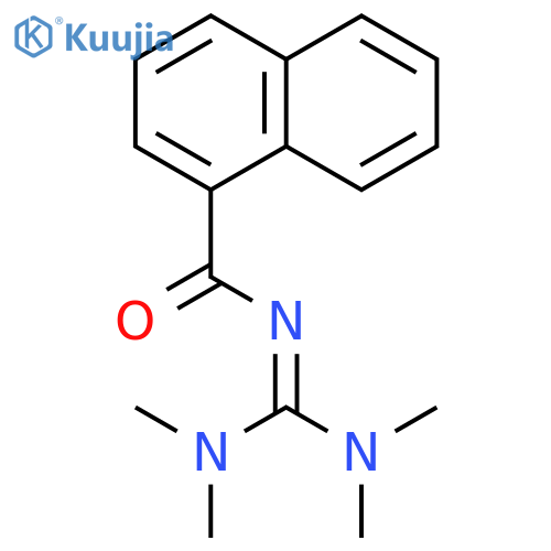 1-Naphthalenecarboxamide, N-[bis(dimethylamino)methylene]- structure