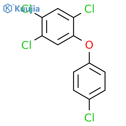 2,4,4',5-Tetrachlorodiphenyl Ether structure