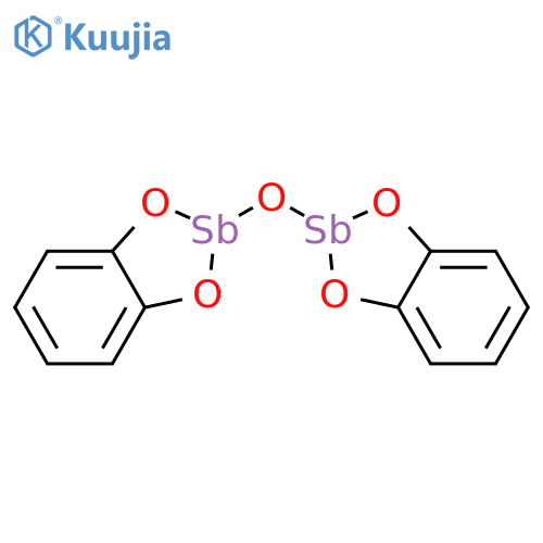 1,3,2-Benzodioxastibole, 2,2'-oxybis- structure