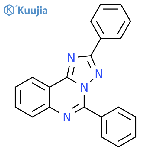 [1,2,4]Triazolo[1,5-c]quinazoline, 2,5-diphenyl- structure