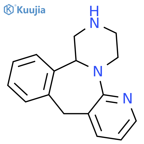 Desmethylmirtazapine structure