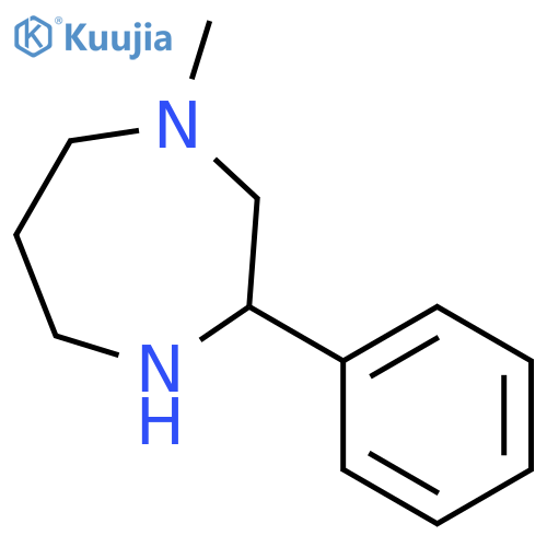 1-methyl-3-phenyl-1,4-diazepane structure