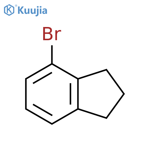 4-Bromo-2,3-dihydro-1H-indene structure