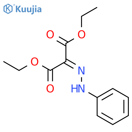 Diethyl 2-(2-phenylhydrazono)malonate structure