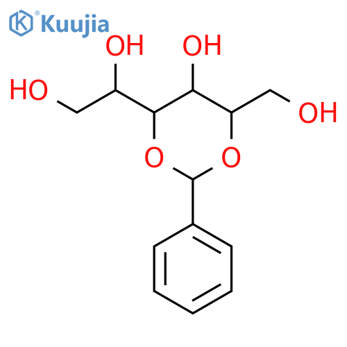 2,4-O-Benzylidene-D-glucitol structure