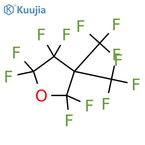 Furan, 2,2,3,3,5,5-hexafluorotetrahydro-4,4-bis(trifluoromethyl)- structure