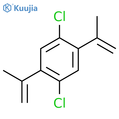 Benzene, 1,4-dichloro-2,5-bis(1-methylethenyl)- structure