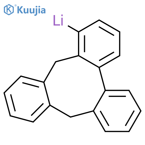LITHIUM, (9,14-DIHYDROTRIBENZO[A,C,F]CYCLOOCTENYL)- structure