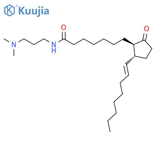 PROST-13-EN-1-AMIDE, N-[3-(DIMETHYLAMINO)PROPYL]-9-OXO-, (13E)- structure