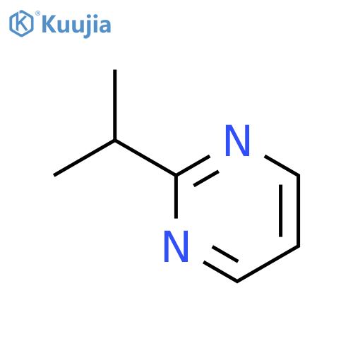 Pyrimidine, 2-(1-methylethyl)- structure