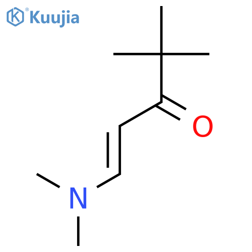 1-(Dimethylamino)-4,4-dimethylpent-1-en-3-one structure