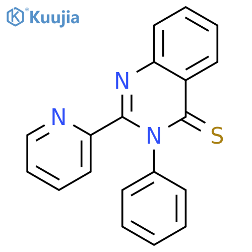 4(3H)-Quinazolinethione, 3-phenyl-2-(2-pyridinyl)- structure