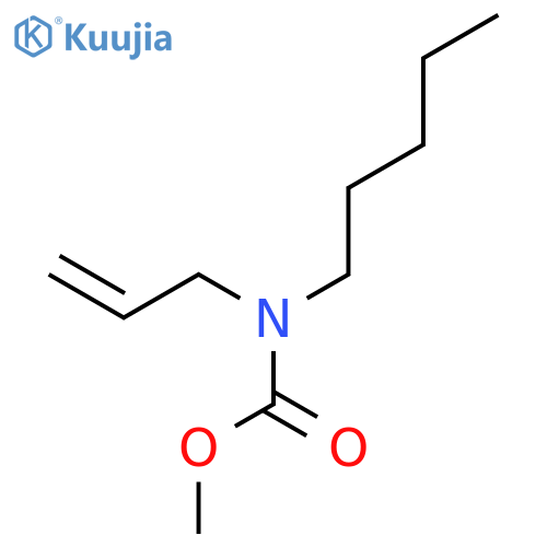 Carbamic acid, pentyl-2-propenyl-, methyl ester structure