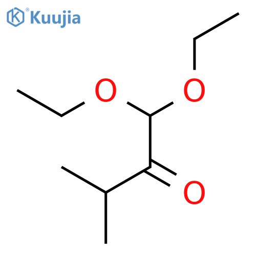 2-BUTANONE, 1,1-DIETHOXY-3-METHYL- structure
