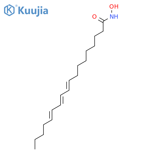 9,11,13-Octadecatrienamide, N-hydroxy-, (E,Z,E)- structure