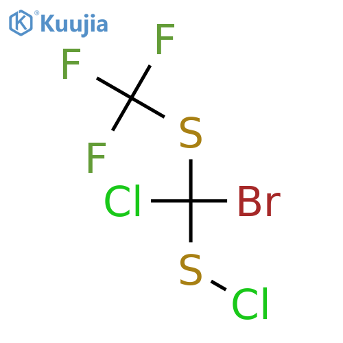 Methanesulfenyl chloride, bromochloro[(trifluoromethyl)thio]- structure