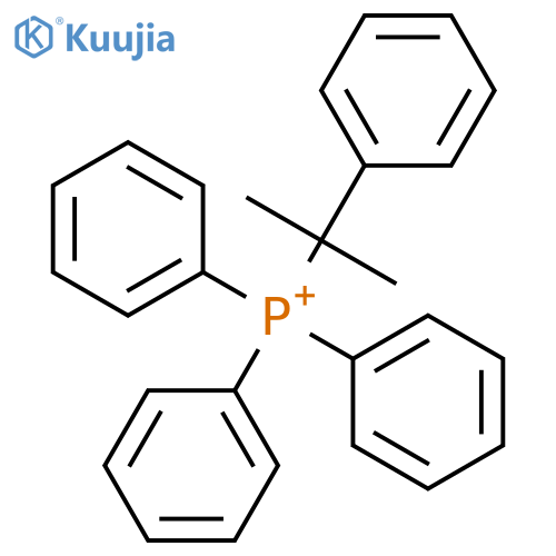 Phosphonium, (1-methyl-1-phenylethyl)triphenyl- structure