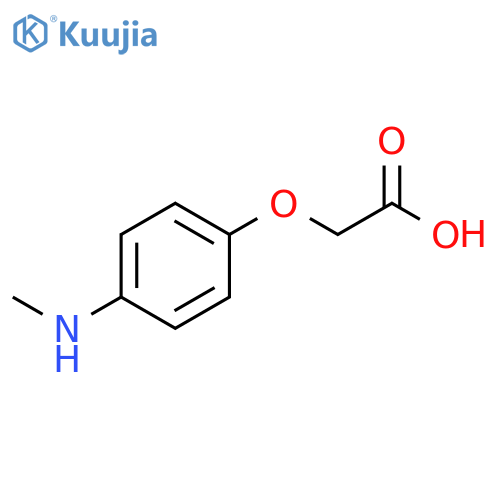 2-4-(methylamino)phenoxyacetic acid structure