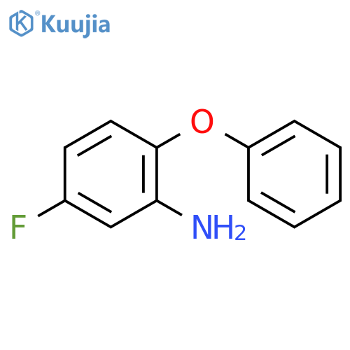 5-Fluoro-2-phenoxyaniline structure