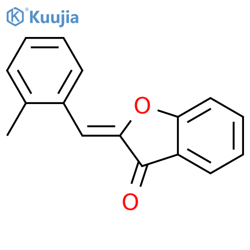 3(2H)-Benzofuranone, 2-[(2-methylphenyl)methylene]- structure