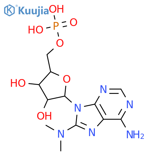 5'-Adenylic acid, 8-(dimethylamino)- structure