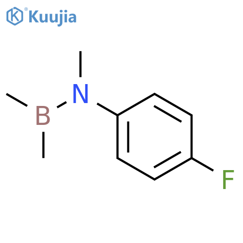Boranamine, N-(4-fluorophenyl)-N,1,1-trimethyl- structure