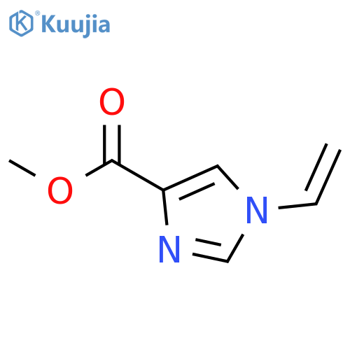 1H-Imidazole-4-carboxylicacid,1-ethenyl-,methylester(9CI) structure