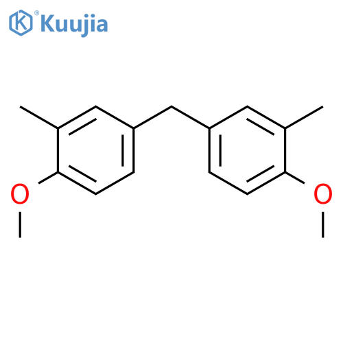 Benzene, 1,1'-methylenebis[4-methoxy-3-methyl- structure