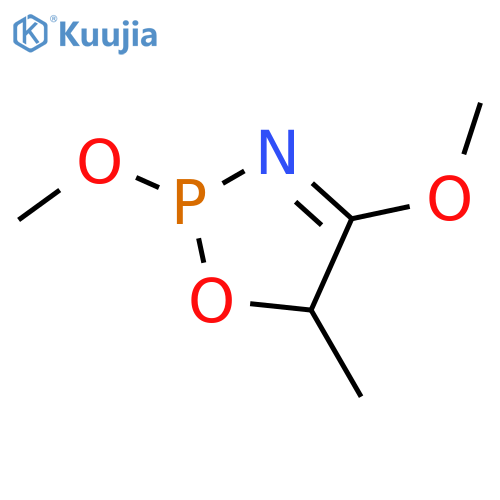 1,3,2-Oxazaphosphole, 2,5-dihydro-2,4-dimethoxy-5-methyl- structure