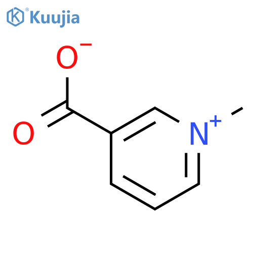 Pyridinium,3-carboxy-1-methyl-, hydroxide (1:1) structure