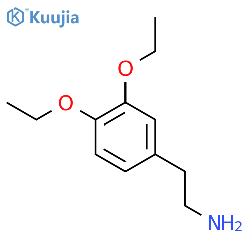 2-(3,4-diethoxyphenyl)ethanamine structure