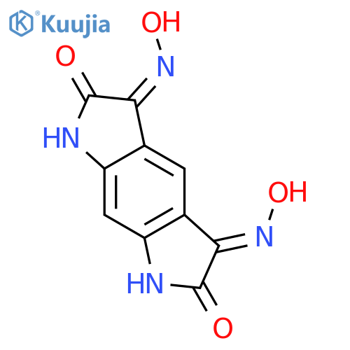 BENZO[1,2-B:5,4-B']DIPYRROLE-2,3,5,6(1H,7H)-TETRONE, 3,5-DIOXIME structure
