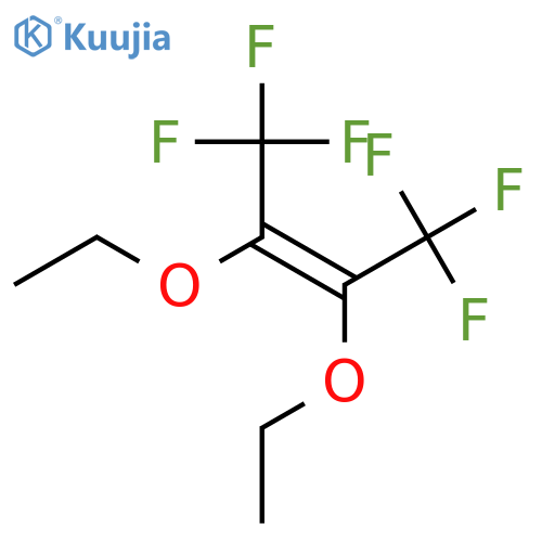 2-Butene, 2,3-diethoxy-1,1,1,4,4,4-hexafluoro- structure