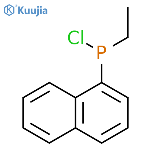 Phosphinous chloride, ethyl-1-naphthalenyl- structure