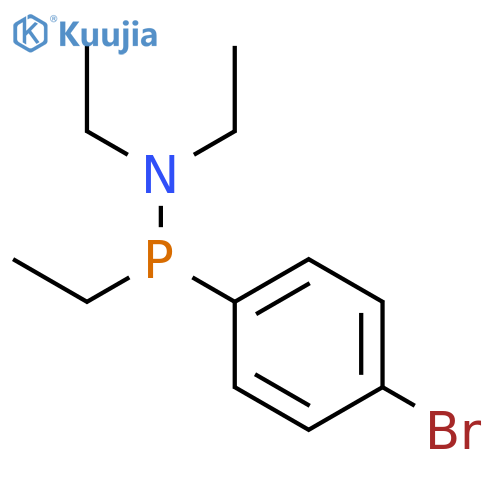 PHOSPHINOUS AMIDE, P-(4-BROMOPHENYL)-N,N,P-TRIETHYL- structure