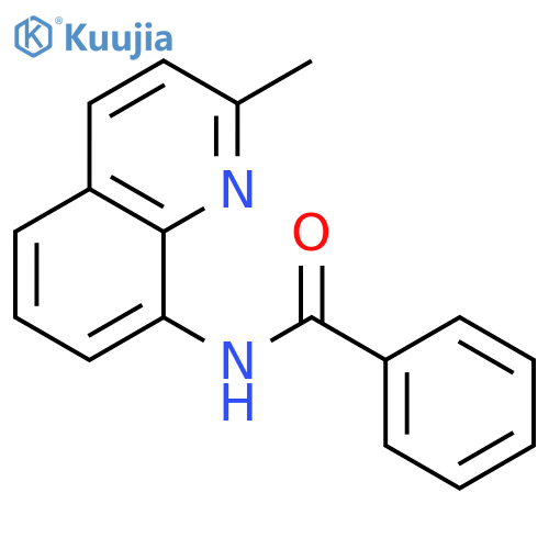Benzamide, N-(2-methyl-8-quinolinyl)- structure