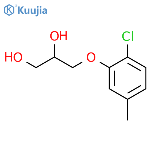 1,2-Propanediol,3-(2-chloro-5-methylphenoxy)- structure