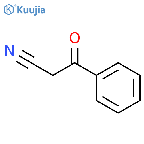 3-oxo-3-phenyl-propanenitrile structure