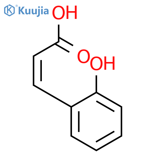 2-Hydroxycinnamic acid structure