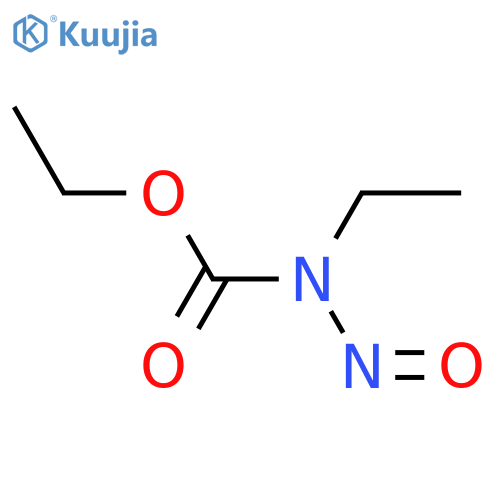 Carbamic acid,N-ethyl-N-nitroso-, ethyl ester structure