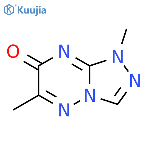 1,2,4-Triazolo[4,3-b][1,2,4]triazin-7(1H)-one, 1,6-dimethyl- structure