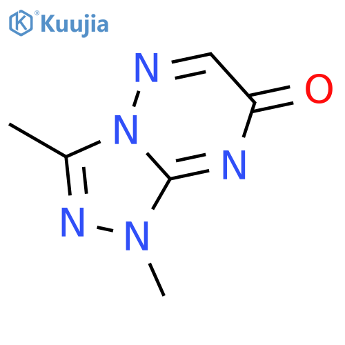 1,3-Dimethyl-7-oxo-1,7-dihydro-[1,2,4]triazolo(4,3-b)[1,2,4]triazine structure