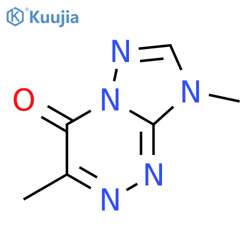 [1,2,4]Triazolo[5,1-c][1,2,4]triazin-4(8H)-one, 3,8-dimethyl- structure