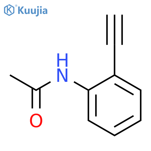 Acetamide, N-(2-ethynylphenyl)- structure